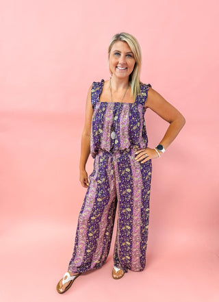 Truly The Star Floral Pants - Bray and Em Boutique