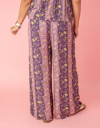 Truly The Star Floral Pants - Bray and Em Boutique
