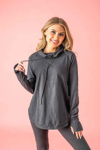 Try And Keep Up Active Hoodie - Bray and Em Boutique
