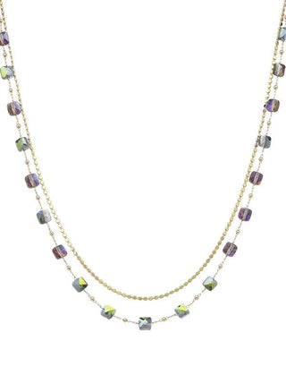 Unexpected Truth Double Chain Necklace - Bray and Em Boutique