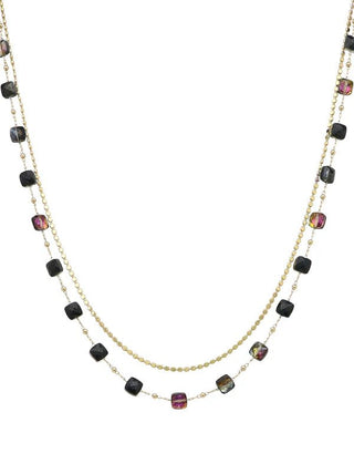 Unexpected Truth Double Chain Necklace - Bray and Em Boutique