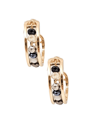 Unmatched Beauty Bead Hoop Earring - Bray and Em Boutique