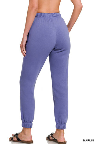 Unwinding Relaxation Drawstring Joggers - Bray and Em Boutique