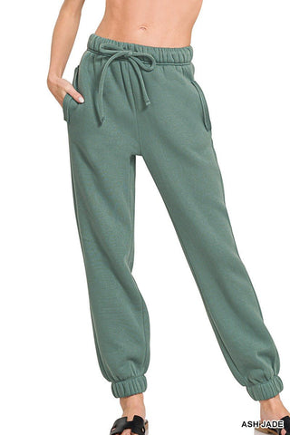 Unwinding Relaxation Drawstring Joggers - Bray and Em Boutique