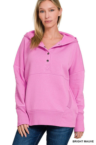 Unwinding Relaxation Pullover Hoodie - Bray and Em Boutique
