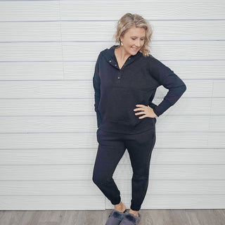 Unwinding Relaxation Pullover Hoodie - Bray and Em Boutique