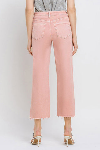 Vervet HR Charmed Life Crop Wide Leg Jeans - Bray and Em Boutique