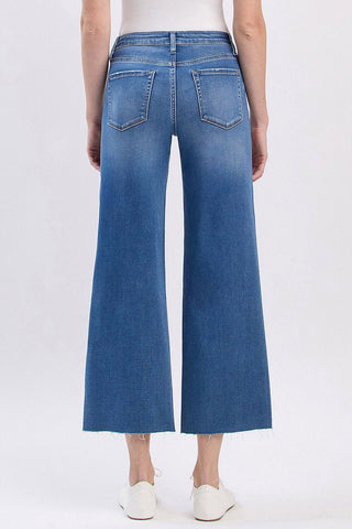 Vervet HR You Admire Crop Wide Jeans - Bray and Em Boutique