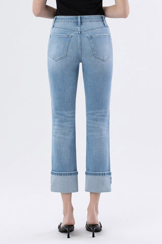 Vervet Main Street Cuffed Jeans - Bray and Em Boutique