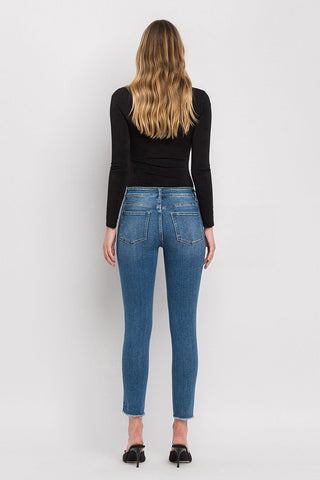 Vervet Midnight Edge Crop Skinny Jeans - Bray and Em Boutique