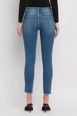Vervet Midnight Edge Crop Skinny Jeans - Bray and Em Boutique