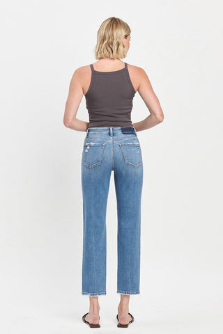 Vervet Soho High Rise Straight Jeans - Bray and Em Boutique