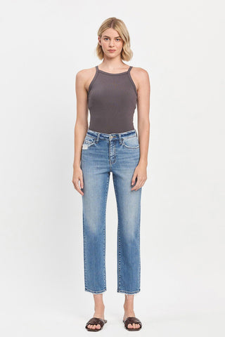 Vervet Soho High Rise Straight Jeans - Bray and Em Boutique