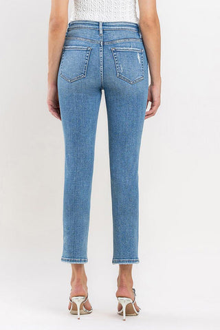 Vervet Superb Fashion HR Slim Straight Jean - Bray and Em Boutique
