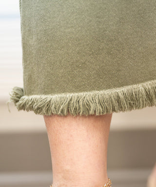 Vervet Take A Guess HR Ankle Straight Jean - Bray and Em Boutique