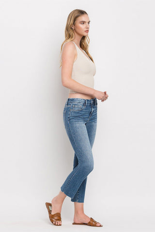 Vervet Vintage Muse Crop Denim Jeans - Bray and Em Boutique