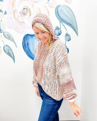 Vibrant Destination Hooded Sweater - Bray and Em Boutique