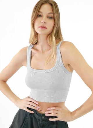 Vintage Chevron Crop Top - Bray and Em Boutique