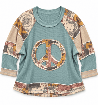 Vintage Peace Pullover - Bray and Em Boutique