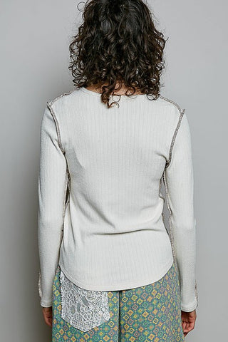 Vintage Stitch Knit Top - Bray and Em Boutique