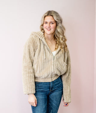 Warm Regards Hooded Jacket - Bray and Em Boutique