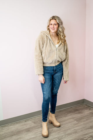 Warm Regards Hooded Jacket - Bray and Em Boutique