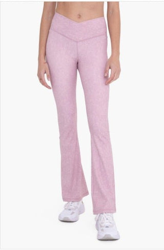 Watercolor Brushed Flared Leggings - Bray and Em Boutique