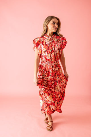 Watercolor Dreams Floral Maxi Dress - Bray and Em Boutique