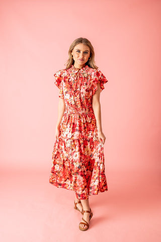 Watercolor Dreams Floral Maxi Dress - Bray and Em Boutique