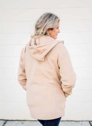 We Mean Business Hooded Coat - Bray and Em Boutique
