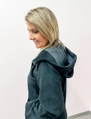 We Mean Business Hooded Coat - Bray and Em Boutique