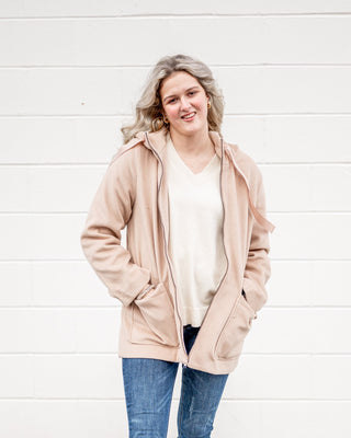 We Mean Business Hooded Coat - Bray and Em Boutique