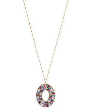 We Never Said Oval Bead Necklace - Bray and Em Boutique