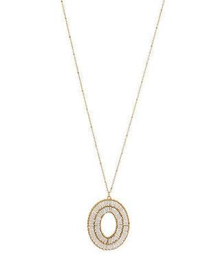 We Never Said Oval Bead Necklace - Bray and Em Boutique