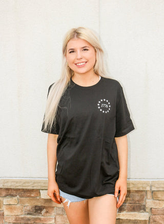 We The People Flag Graphic Tee - Bray and Em Boutique