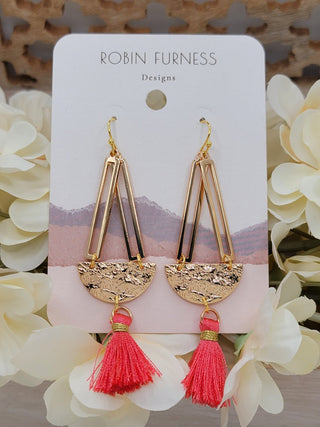 Weighted Tassel Earrings - Bray and Em Boutique
