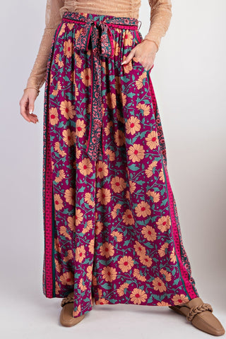 Welcome to The Garden Palazzo Pants - Bray and Em Boutique