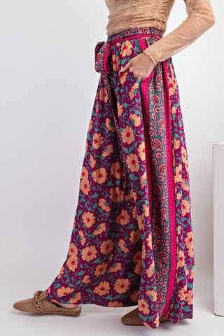 Welcome to The Garden Palazzo Pants - Bray and Em Boutique