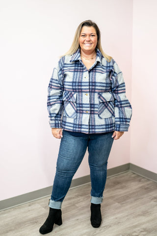 We're Convinced Shacket - Bray and Em Boutique