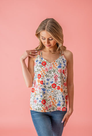 Whimsical Wildflower Cami Top - Bray and Em Boutique