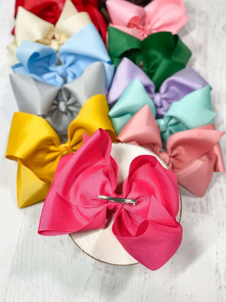 Whimsy Ribbons Clip Hair Bows - Bray and Em Boutique