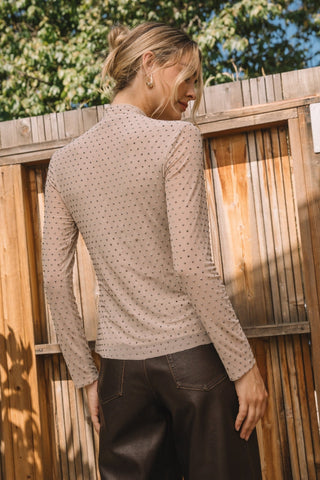 Whispering Beauty Mesh Top - Bray and Em Boutique