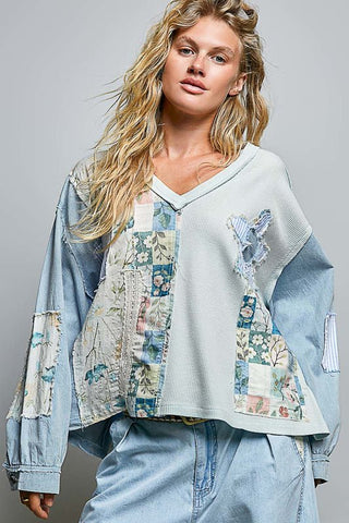 Whispering Bloom Top - Bray and Em Boutique