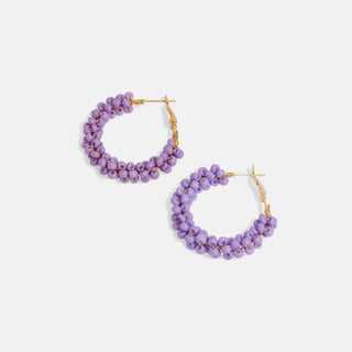 Whispers Colorburst Bead Hoop - Bray and Em Boutique
