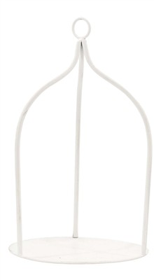 White Farmhouse Metal Lantern - Bray and Em Boutique