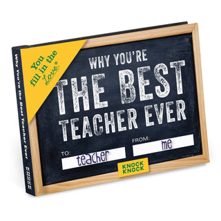 Why You're the Best Teacher Ever Book - Bray and Em Boutique