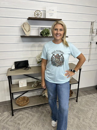 Wild Flowers Graphic Tee - Bray and Em Boutique