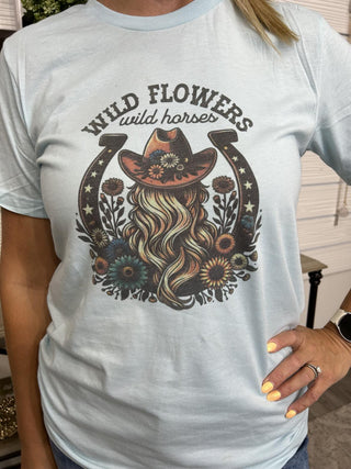 Wild Flowers Graphic Tee - Bray and Em Boutique