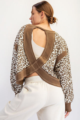 Wild Heart Terry Top - Bray and Em Boutique