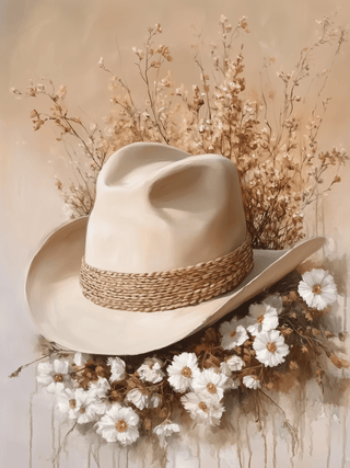 Wildflower Cowgirl Print and Frame - Bray and Em Boutique